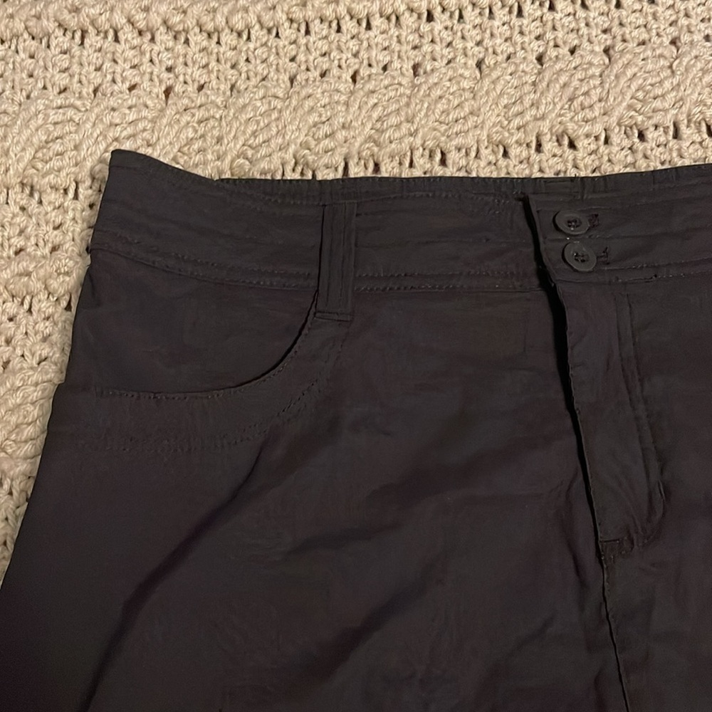EDDIE BAUER  Skorts 2 pockets, tennis, cheer, ball, WOMEN'S Sz 6 black‎ SKIRT